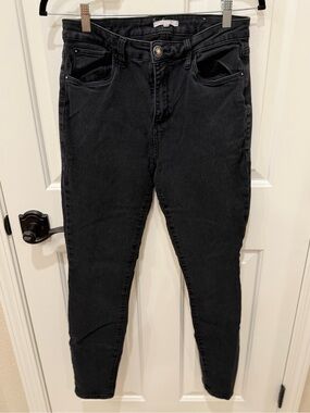 STS Blue Black Skinny Jeans - High Rise Stretch